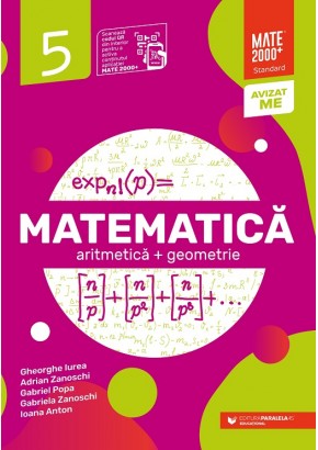 Matematica Aritmetica, geometrie clasa a V-a Standard Edita a IV-a