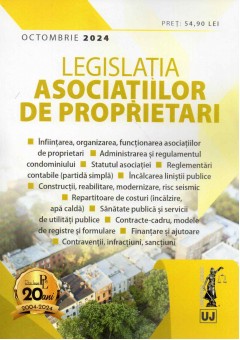 Legislatia asociatiilor de proprietari: octombrie 2024